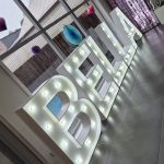13th Birthday Celebrations made special with Light up Letters
