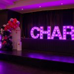 18th Birthdays made more striking with the venue dressed with Light up Letters and Numbers