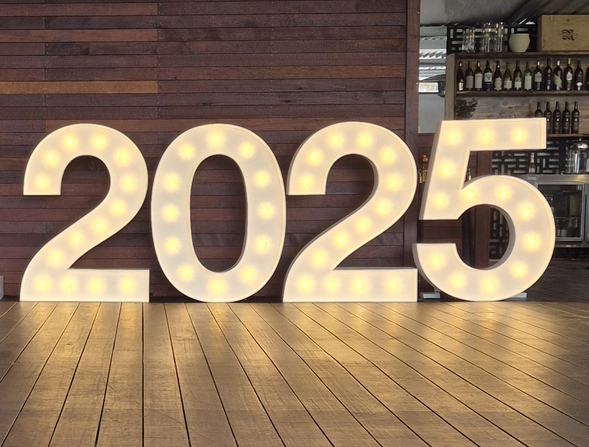 Light up Letters for 2025