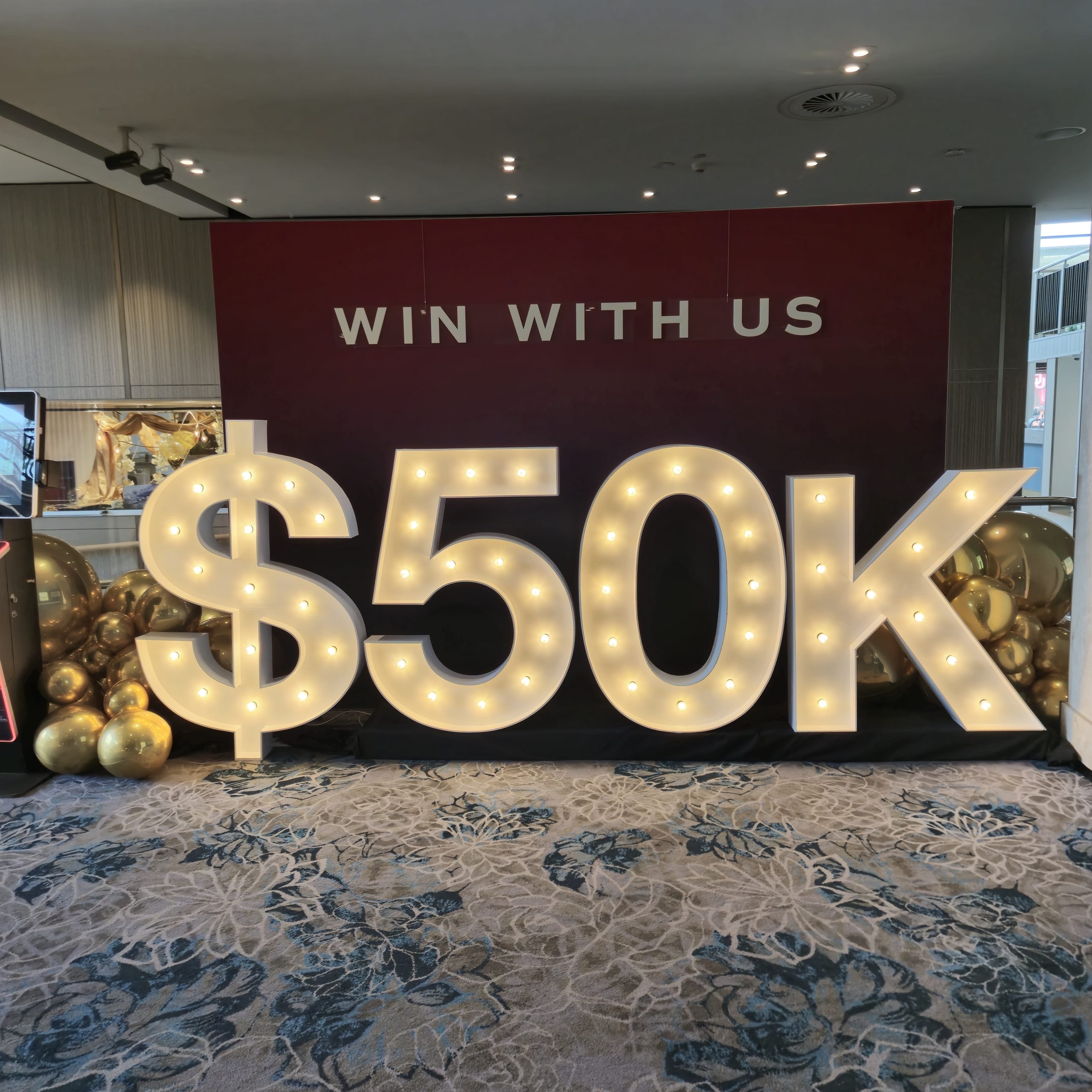 light up letters corporate