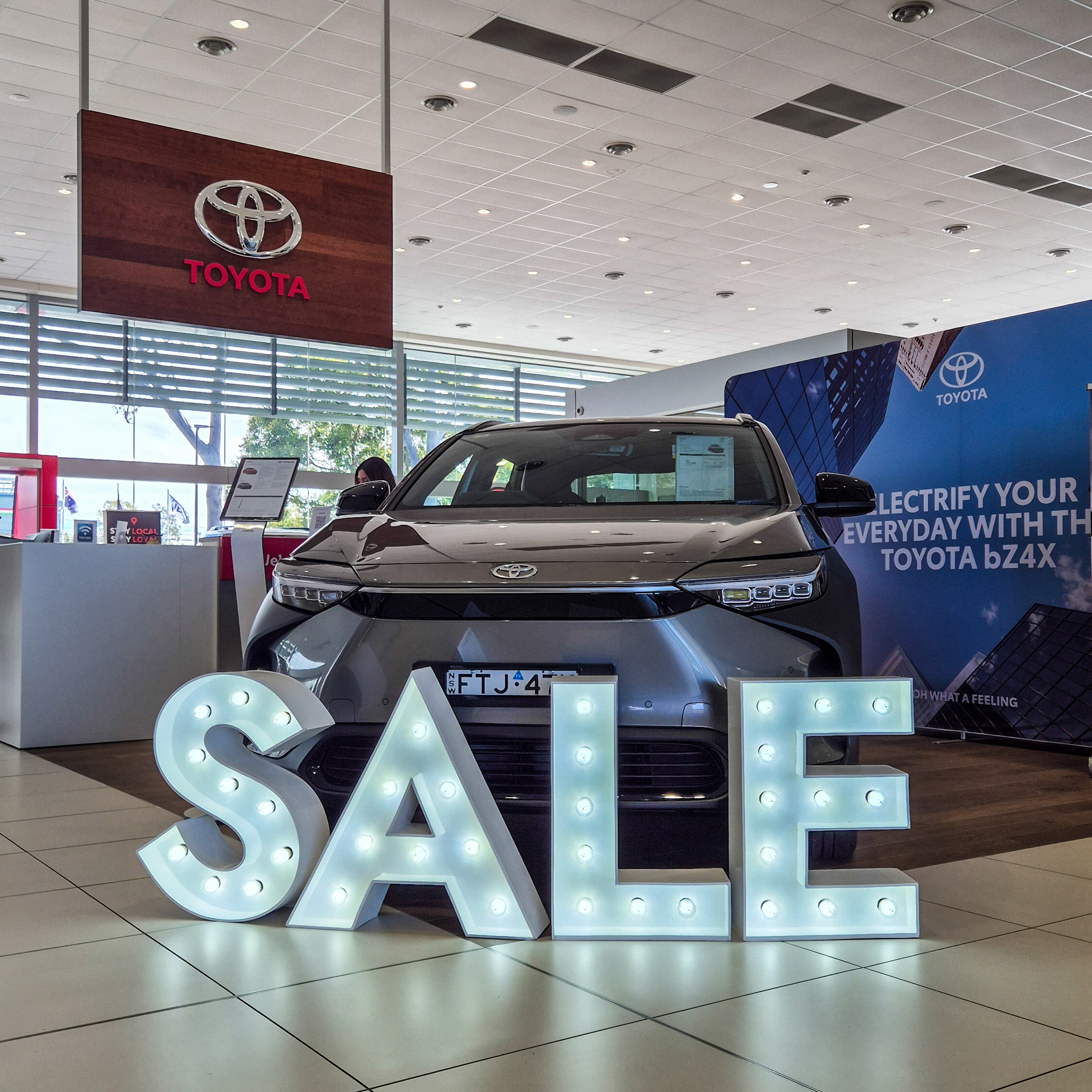 light up letters corporate