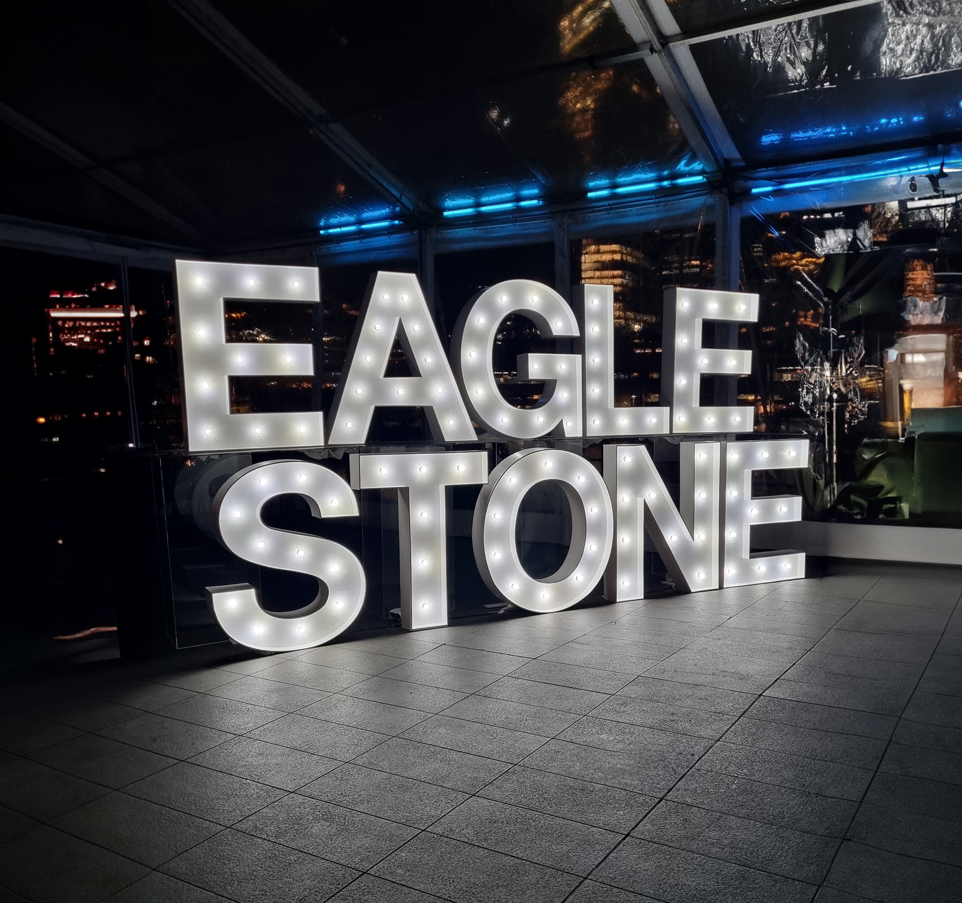 light up letters corporate