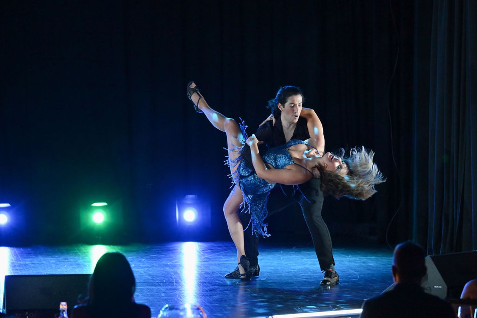 Latin dance performance at Cancer Council NSW's Stars of the North gala
